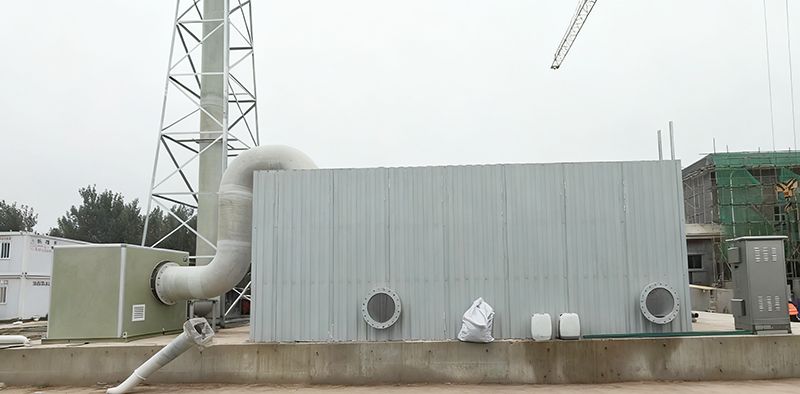 覇州(zhou)汚水(shui)處理廠生物除臭項(xiang)目